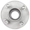 ECCPP Boat Trailer Hub Kit 4 Bolt 1 L44643 Silver Tapered Spindle Galvanized 2,000 Lbs Axle Kit view 3