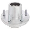 ECCPP Boat Trailer Hub Kit 6 Bolt 1 1/4 x 1 3/4 15123 x 25580 Silver Tapered Spindle Galvanized 5200-6000 lb. Silver view 3