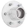 ECCPP Boat Trailer Hub Kit 6 Bolt 1 1/4 x 1 3/4 15123 x 25580 Silver Tapered Spindle Galvanized 5200-6000 lb. Silver view 4