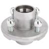 ECCPP Boat Trailer Hub Kit 4 Bolt 1-1/16 L44649 Silver Tapered Spindle Galvanized 2,000 Lbs Axle Kit view 4