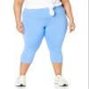 Amazon Essentials Women's Active Sculpt Workout Athleisure High Rise Capri Leggings (Available in Plus Size), French Blue, XX-Large view 1