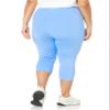Amazon Essentials Women's Active Sculpt Workout Athleisure High Rise Capri Leggings (Available in Plus Size), French Blue, XX-Large view 2
