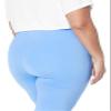 Amazon Essentials Women's Active Sculpt Workout Athleisure High Rise Capri Leggings (Available in Plus Size), French Blue, XX-Large view 3