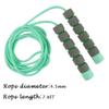 4 Pack Adjustable Soft Skipping Rope with Skin-Friendly Foam Handles for Kids, Children, Students and Adults, Fitness Jump Rope For Outdoor, Party Favor, Exercise Activity (pink+blue+green+orange) view 2