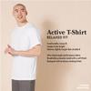 Amazon Essentials Men's Performance Tech Workout T-Shirts, Pack of 2, Burgundy/Navy, Small view 2