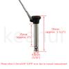 4PIECES of Stainless Bimini top 3/16" Pull pins, Usable Length 1"(25mm), Total Length 1-1/2"(39mm) Marine Hardware view 2