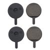 Micro Traders 2 Pairs Mountain Bike Disc Brake Pads Resin Semi-Metallic 4mm Thickness Compatible with PROMAX DC400 DC610 DC610J view 1