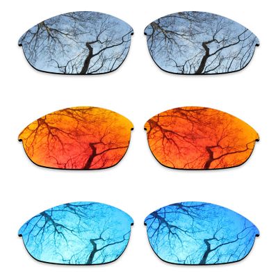 ToughAsNails 3 Pair Polarized Replacement Lenses for Oakley Half Jacket Pack-IFS3