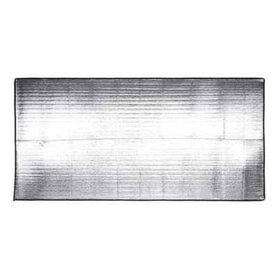 Camping Mat, Lightweight Portable Foldable Good Thermal Insulation 3 Types Outdoor Camping Tent Mat Sleeping Mattress Moistureproof Aluminum Foil EVA Pad (1.5 * 2M) Camping Bedding Supplies