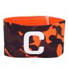 Tbest Captain Armband, Multi-Color Hook and Loop Design Nylon Outdoor Team Sports Groups Soccer Armbands Adjustable Player Bands(Orange) Football Supplies Captain Armband view 1