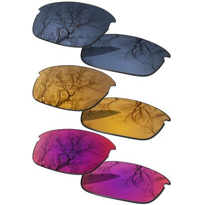 3 Pair Polarized Replacement Lenses for Oakley Bottle Rocket OO9164 Sunglasses Pack-SBM2