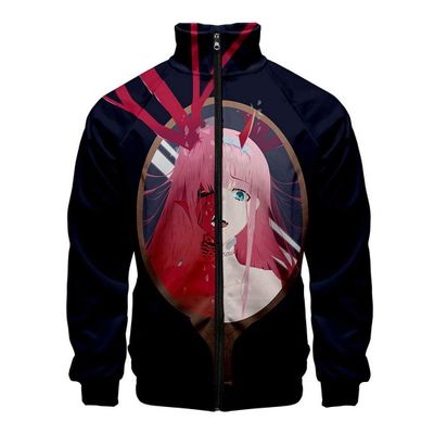 GO2COSY Anime Darling in the FranXX Jacket Pullover Cosplay Sweater Hoodie Sweatshirt Costume