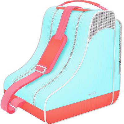 TOPOWN Roller Skate Bag - Premium Inline & Ice Skate Bag for Men, Women & Children Up to Size 12(US)