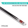 Pathline Pool Cue Stick - 58 inch Canadian Maple Billiard Pool Stick (Red 18oz) view 4