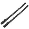 Aventik 2 Pack Car Fishing Rod Holder Adjustable Fishing Pole Holder Belt Straps, Vehicle With 4 Handle Fishing Pole Rack Fishing Rod Rack Carrier for Car SUV Van Truck(Black) view 1