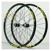 Bikes Wheel Set Quick Release Front Rear Wheel Aluminum 26/27.5/29 Inch Straight Pull 4 Palin Disc Brake Six Claw 8/9/10/11/12 Speed (Color : A, Size : 27.5in) view 1