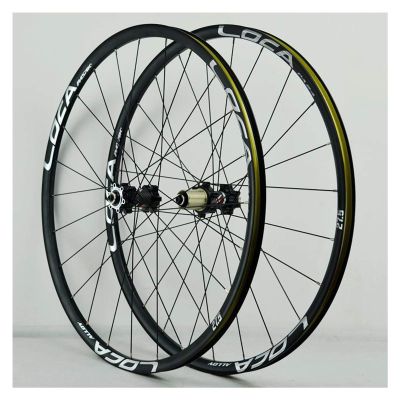 Bikes Wheel Set Quick Release Front Rear Wheel Aluminum 26/27.5/29 Inch Straight Pull 4 Palin Disc Brake Six Claw 8/9/10/11/12 Speed (Color : D, Size : 27.5in)