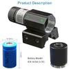 Compact Tactical Green Beam Laser Sight,Laser Dot Sight Scope for Rifles Pistols Handguns fits Standard 20mm Picatinny/Weaver or 11mm Dovetail Rail Mount (Green Dot) view 4