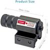 Compact Tactical Red Beam Laser Sight,Laser Dot Sight Scope for Rifles Pistols Handguns fits Standard 20mm/11mm Picatinny Rail Mount (Red Dot) view 2