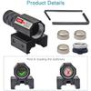 Compact Tactical Red Beam Laser Sight,Laser Dot Sight Scope for Rifles Pistols Handguns fits Standard 20mm/11mm Picatinny Rail Mount (Red Dot) view 4
