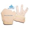 Skating Spirit Figure Skating Competition Thermal Gloves (1 Pair) Sparkle Rhinestone Decoration, for Performance Test Show Dance (Beige, Small) view 4