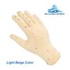 Skating Spirit Figure Skating Competition Thermal Gloves (1 Pair) Sparkle Rhinestone Decoration, for Performance Test Show Dance (Beige, Medium) view 3