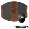 The Skill Board - Wooden Balance Board for Adults - Wobble Board for All Sports, Gym, Standing Desk - Balance Trainer, Fitness Ball, Ball Pump, Grip Tape view 1