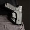 Orpaz C-Series G17 Holster Compatible with Glock 17 Holster, Level I/Level II OWB Holsters (Paddle Level I C-Series) view 2