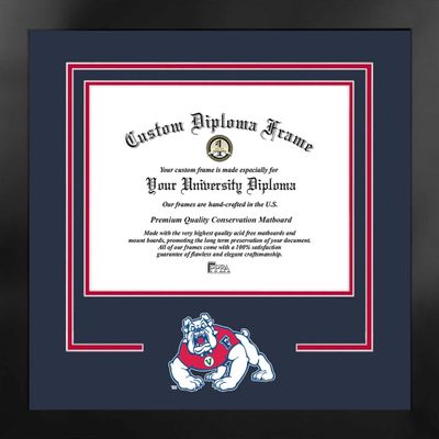 Campus Images NCAA Fresno State Bulldogs Unisex Manhattan Black, Black, One Size