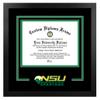 Campus Images NCAA Norfolk State Spartans Unisex Spirit Diploma Manhattan Black Frame with Bonus Lithograph, Black, One Size view 1