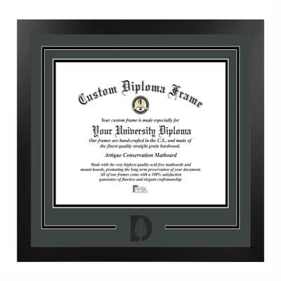 Campus Images NCAA Dartmouth College, 12 x 16 Manhattan Black  PRINTED Logo, Green & Black