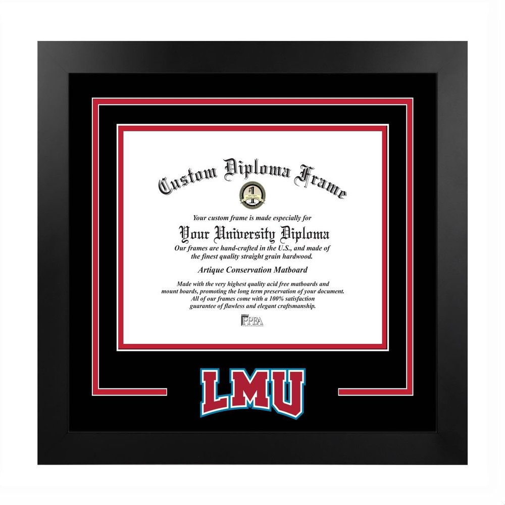 Campus Images NCAA Loyola Marymount Lions Unisex Manhattan Black, Black, One Size