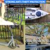 DocksLocks Weatherproof Security Cable Lock with Keys (5ft to 25ft Lengths) Anti-Theft for Kayak, Bike, Paddleboard, Scooter, Equipment, Bicycle 20ft view 2