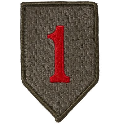 AGSU PATCH, 1st Infantry Division