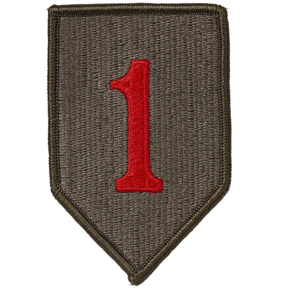 AGSU PATCH, 1st Infantry Division