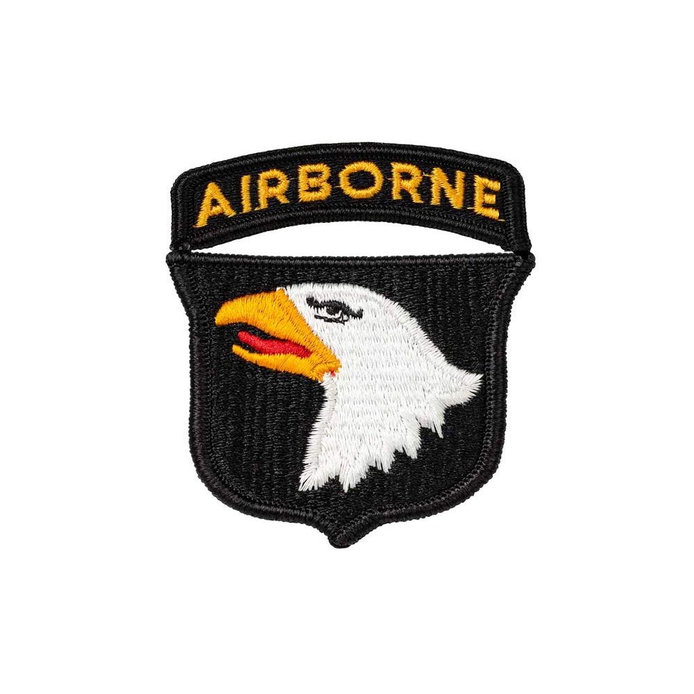 Marlow White AGSU PATCH, 101st Airborne Division (Air Assault, with rocker)
