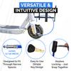 DocksLocks Weatherproof Security Cable Lock with Keys (5ft to 25ft Lengths) Anti-Theft for Kayak, Bike, Paddleboard, Scooter, Equipment, Bicycle 25ft view 4