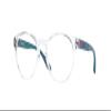 Oakley Youth Unisex Kids OY8017 Round Off Round Prescription Eyewear Frames, Polished Clear/Demo Lens, 48 mm view 1