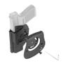 Orpaz G17 Holster Compatible with Glock 17 Holster, Level II OWB Paddle Holster view 4