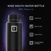 IRON FLASK Camping & Hiking Hydration Flask with Straw, Wide Mouth Insulated Stainless Steel Sports Water Bottle - 32 oz Cotton Candy view 2