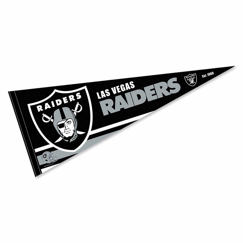 Las Vegas Raiders Pennant Banner Flag