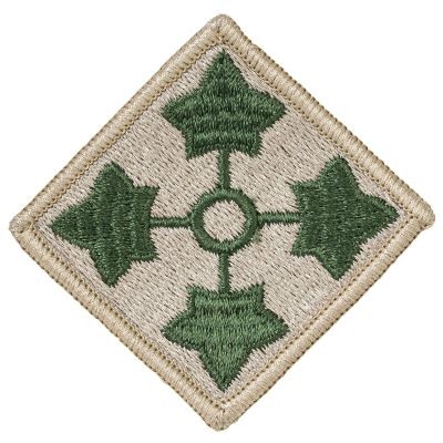 AGSU PATCH, 4th Infantry Division