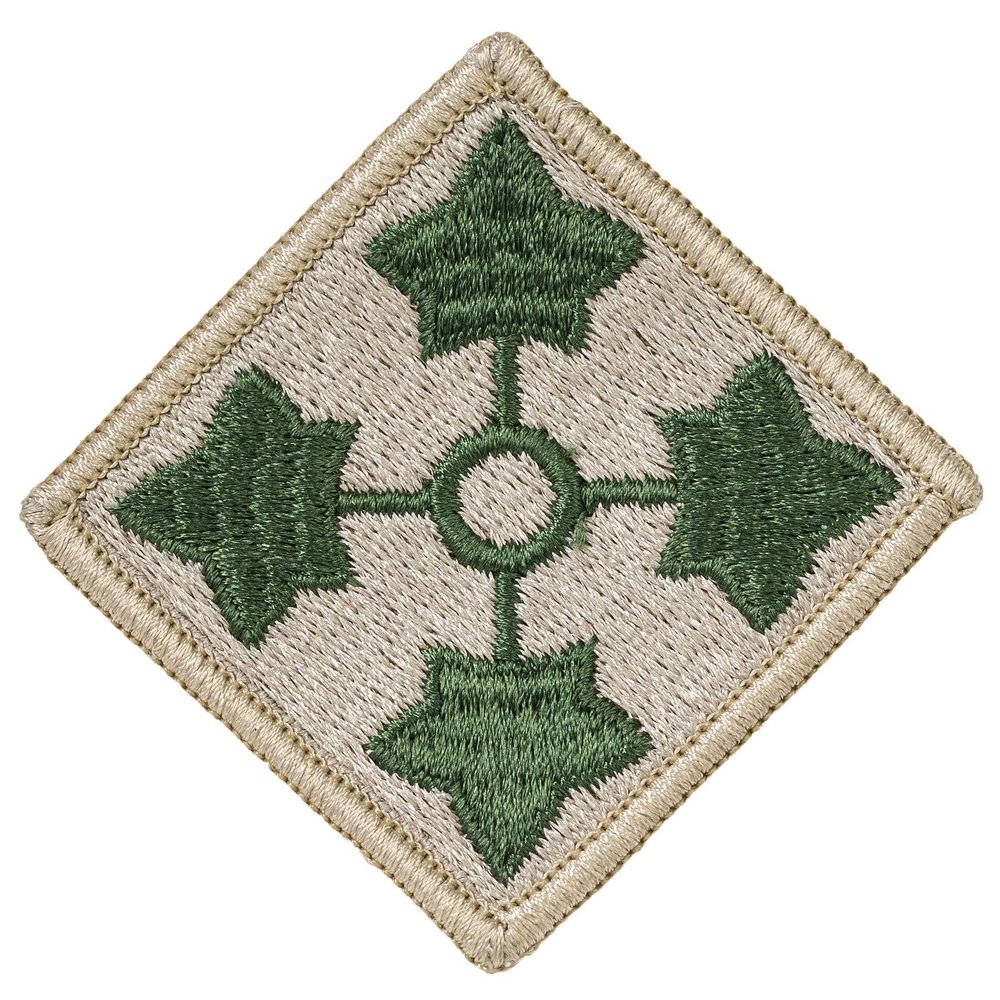 AGSU PATCH, 4th Infantry Division