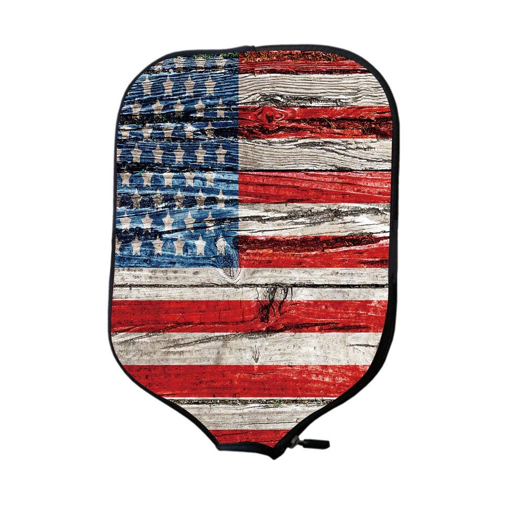 iPrint Custom Pickle Ball Rackets Covers, Add Your Image Photo Text or Logo,Protect Your Paddles from Scrapes & Dings (8.26x11.61 inch)