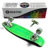 Skatro Mini Cruiser Skateboard. 22x6inch Retro Style Plastic Board Comes Complete view 4