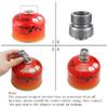 Campingmoon Portable Stove Propane Adapter,Small Gas Tank Adapter,Input EN417 Valve Output Cylinder Tank Adapter for Outdoor Camping view 3