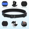 Illumifun LED Running Belt, USB Rechargeable LED Waistband Glow in The Dark, Flashing Safety Belt for Running, Jogging, Biking, Camping, Walking (Blue) view 3