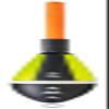 Team Fishing Samurai Demon Horse Stick, Medium, 4+B, Orange/Yellow view 1