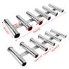YaeMarine Fishing Rod Holder 316 Stainless Steel Fishing Rod Rack 3Tube/4Tube/5Tube/6Tube Mirror Finish for Marine Boat Yacht Camper (6 Tube) view 3