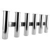 YaeMarine Fishing Rod Holder 316 Stainless Steel Fishing Rod Rack 3Tube/4Tube/5Tube/6Tube Mirror Finish for Marine Boat Yacht Camper (6 Tube) view 4